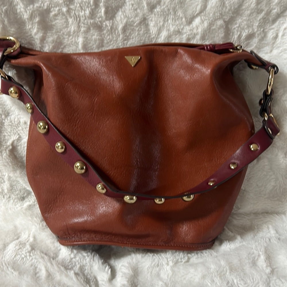 Sam Edelman Bucket Bag/Shoulder Bag, Leather, EUC
